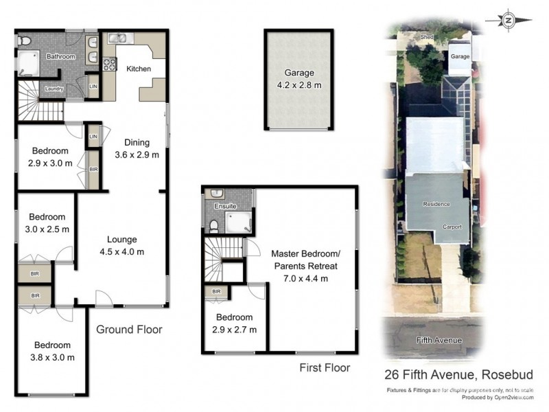 26 Fifth Avenue, Rosebud VIC 3939 Floorplan