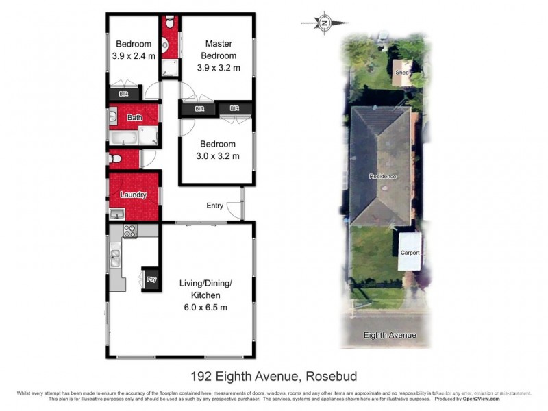 192 Eighth Avenue, Rosebud VIC 3939 Floorplan