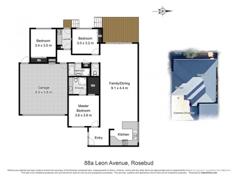 88A Leon Avenue, Rosebud VIC 3939 Floorplan