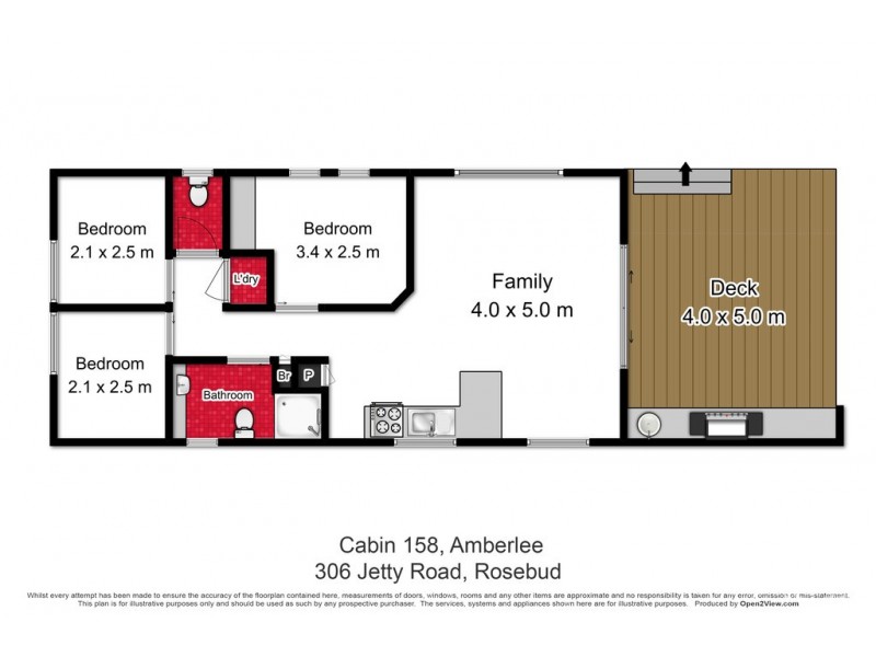 158/306 Jetty Road, Rosebud VIC 3939 Floorplan