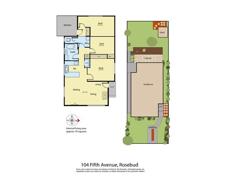 104 Fifth Avenue, Rosebud VIC 3939 Floorplan