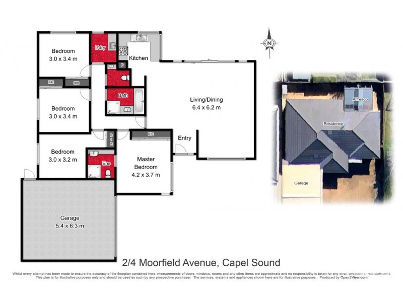 2/4 Moorfield Avenue, Rosebud VIC 3939 Floorplan