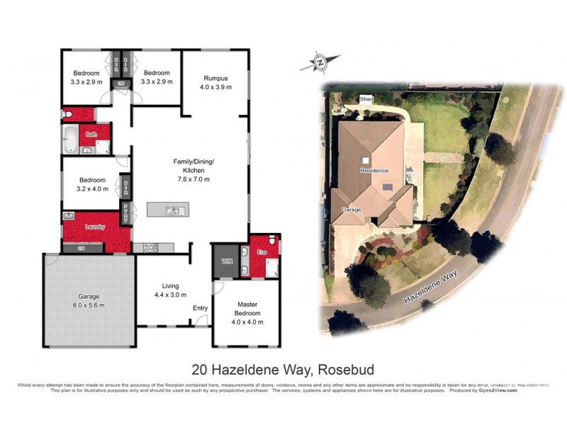 20 Hazeldene Way, Rosebud VIC 3939 Floorplan