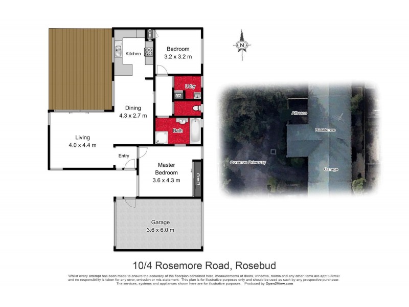 10/4 Rosemore Road, Rosebud VIC 3939 Floorplan