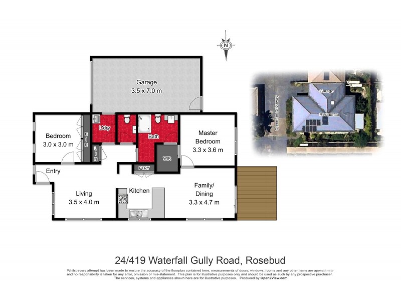 24/419 Waterfall Gully Road, Rosebud VIC 3939 Floorplan