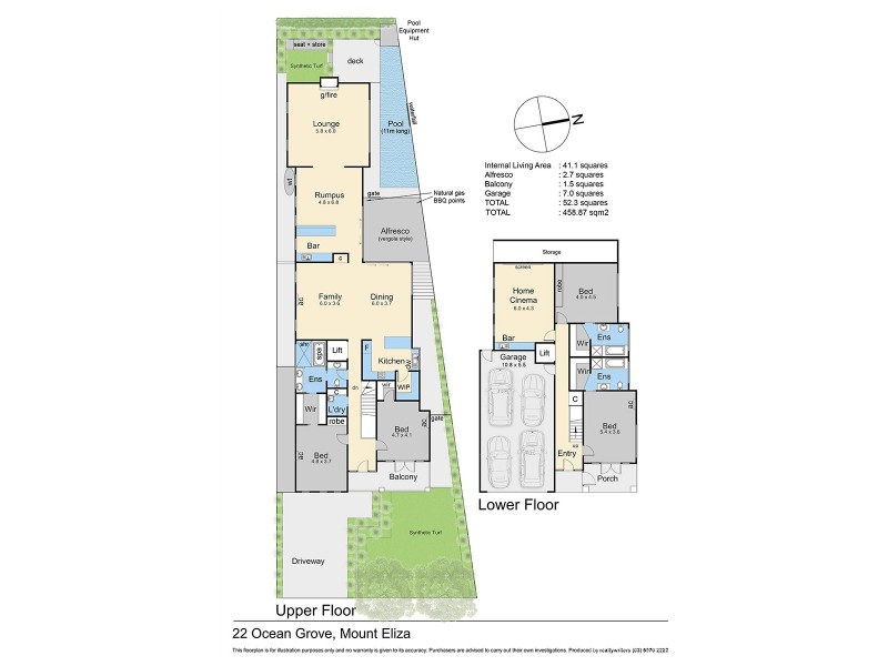 22 Ocean Grove, Mount Eliza VIC 3930 Floorplan
