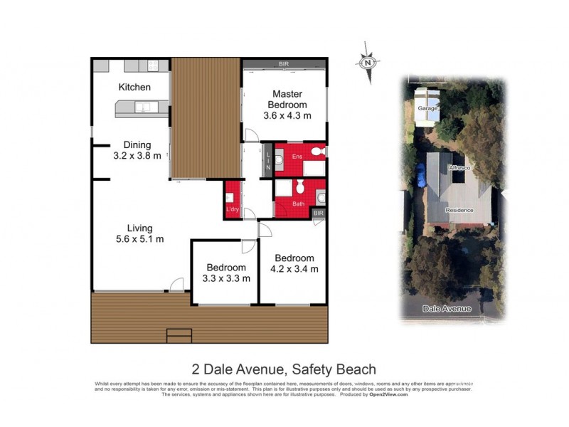 2 Dale Avenue, Safety Beach VIC 3936 Floorplan