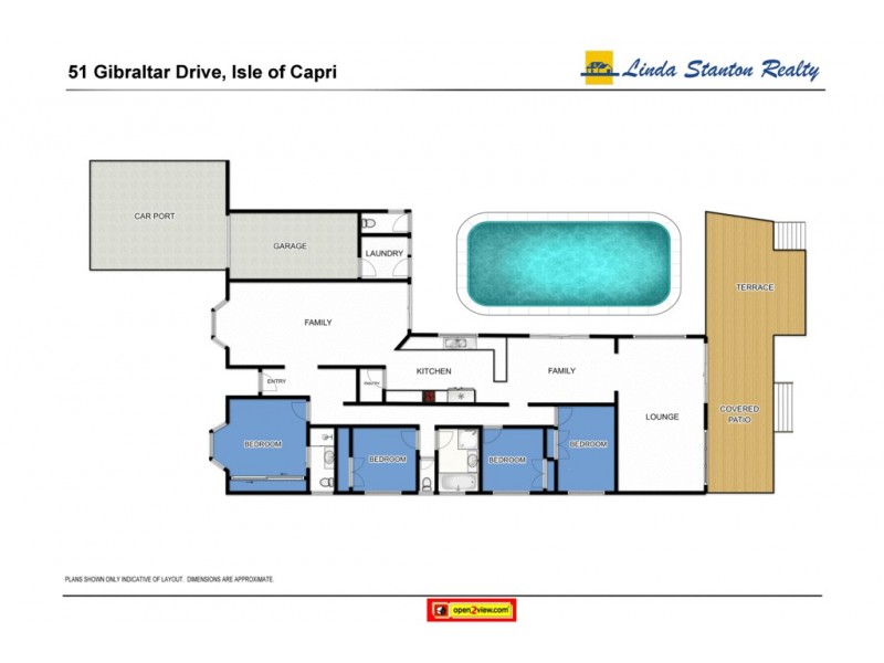 51 Gibraltar Drive, Surfers Paradise QLD 4217 Floorplan