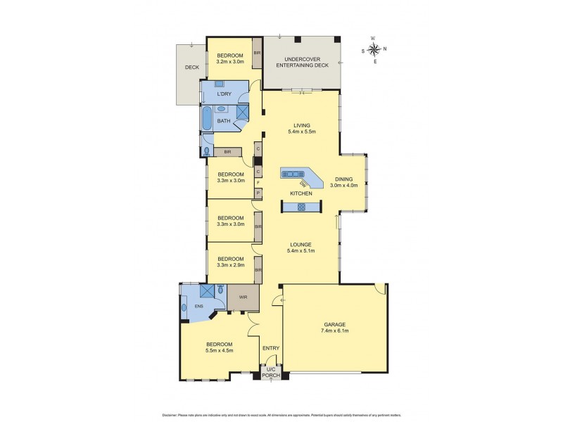 1 Alan Drive, Wallan VIC 3756 Floorplan