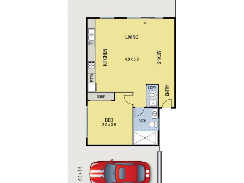 3/20 Crookston Road, Reservoir VIC 3073 Floorplan