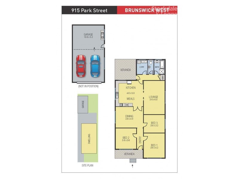 915 Park Street, Brunswick West VIC 3055 Floorplan
