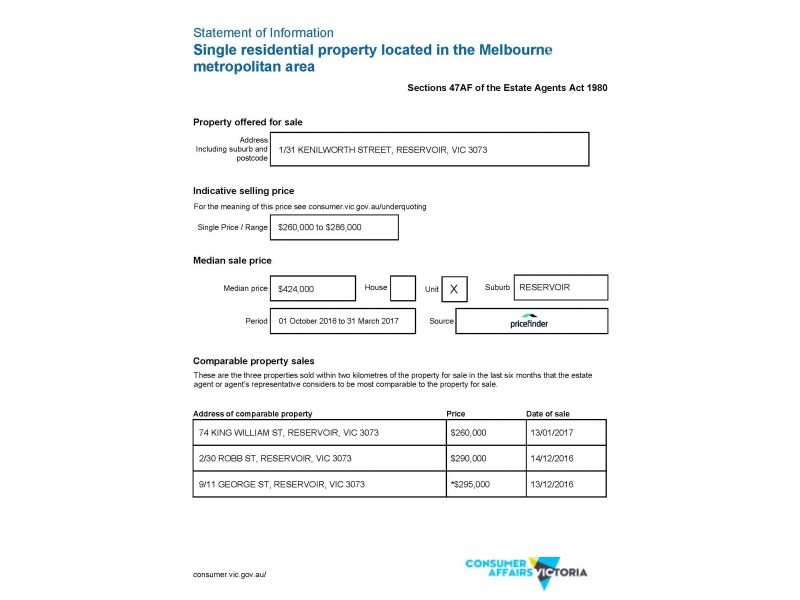 1/31 Kenilworth Street, Reservoir VIC 3073