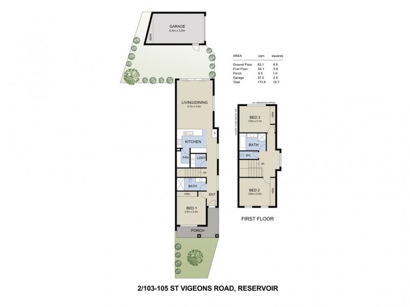 5/103-105 St Vigeons Road, Reservoir VIC 3073