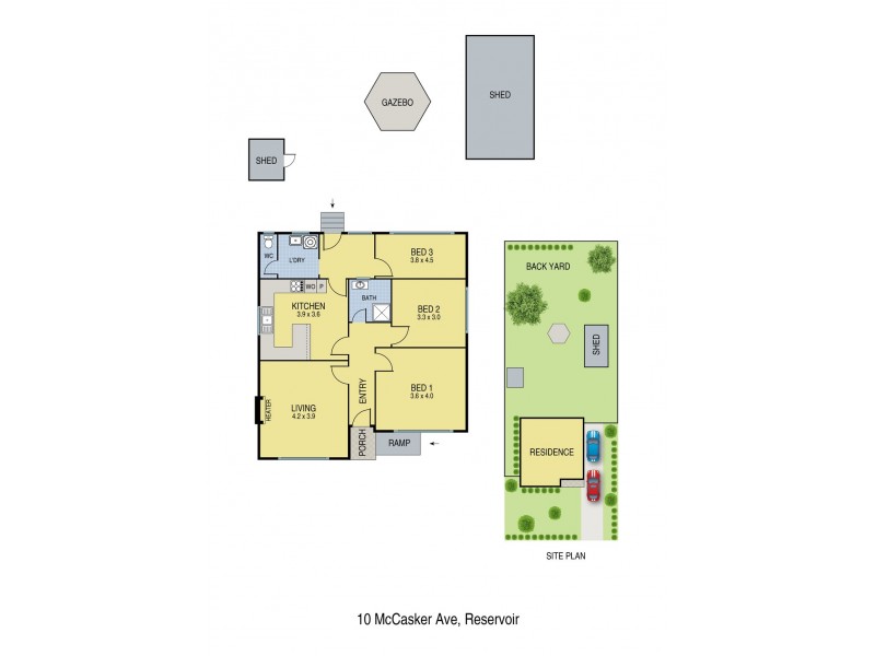 10 McCasker Avenue, Reservoir VIC 3073 Floorplan