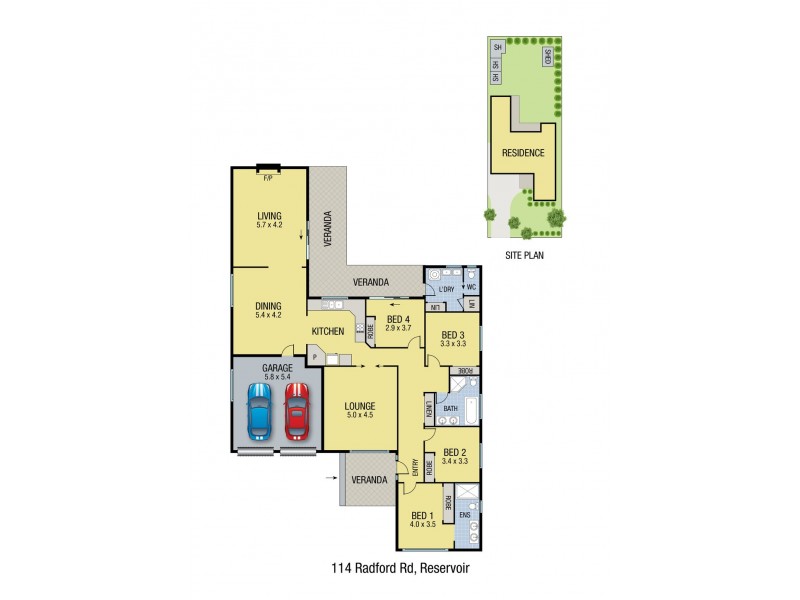 114 Radford Road, Reservoir VIC 3073 Floorplan