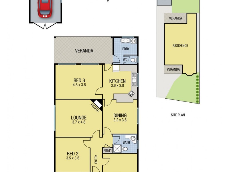 5 St Georges Road, Preston VIC 3072 Floorplan