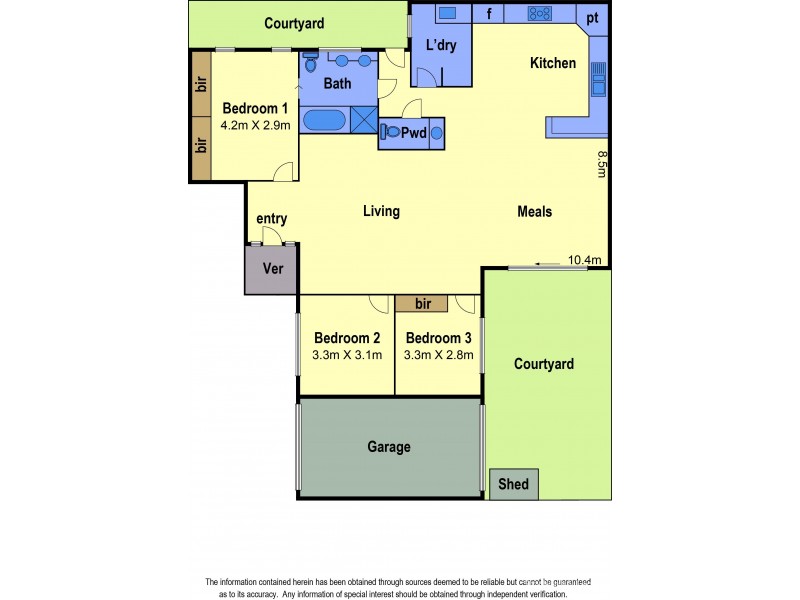 2/47 Northernhay Street, Reservoir VIC 3073 Floorplan