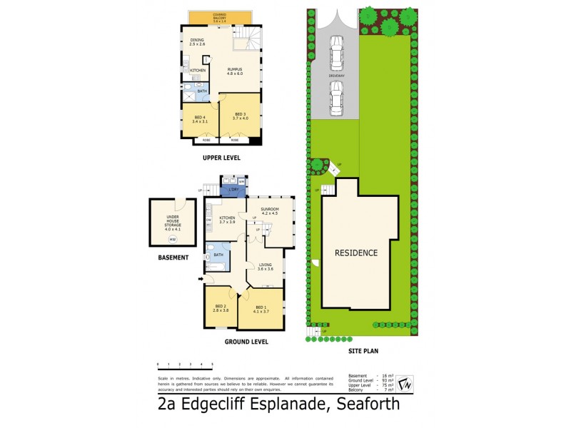 2a Edgecliffe Esp, Seaforth NSW 2092 Floorplan