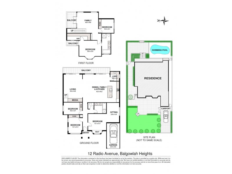 12 Radio Avenue, Balgowlah Heights NSW 2093 Floorplan