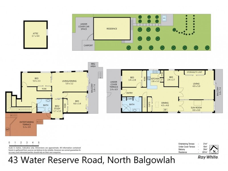 43 Water Reserve Road, North Balgowlah NSW 2093 Floorplan