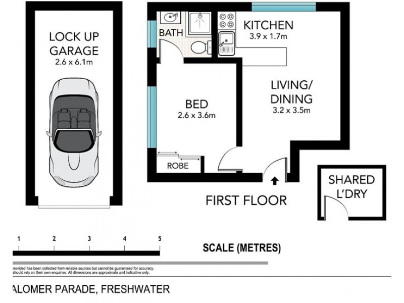 8/47 Palomar Parade, Freshwater NSW 2096 Floorplan