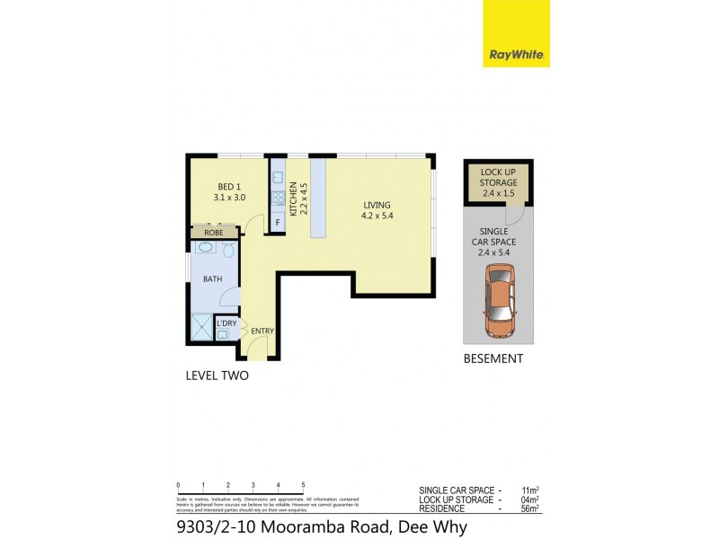 9303/2-10 Mooramba Road, Dee Why NSW 2099 Floorplan