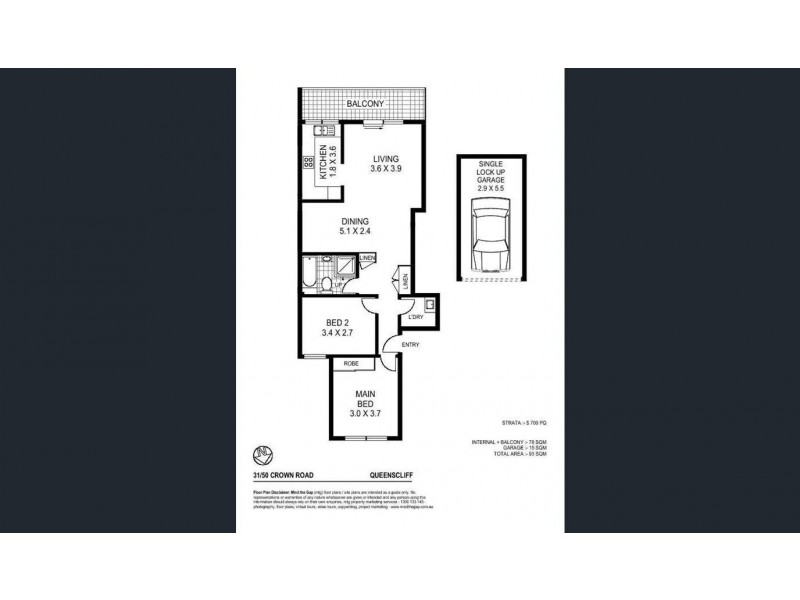 31/50-58 Crown Road, Queenscliff NSW 2096 Floorplan
