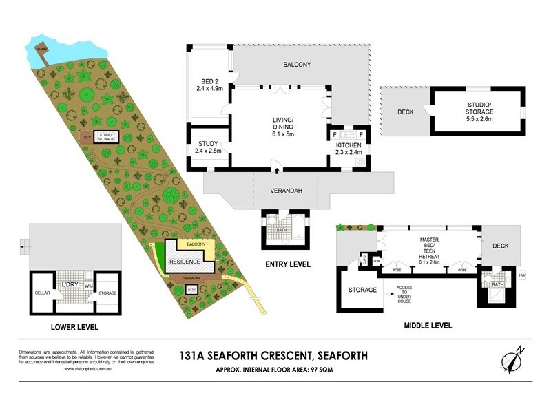131A Seaforth Crescent, Seaforth NSW 2092 Floorplan