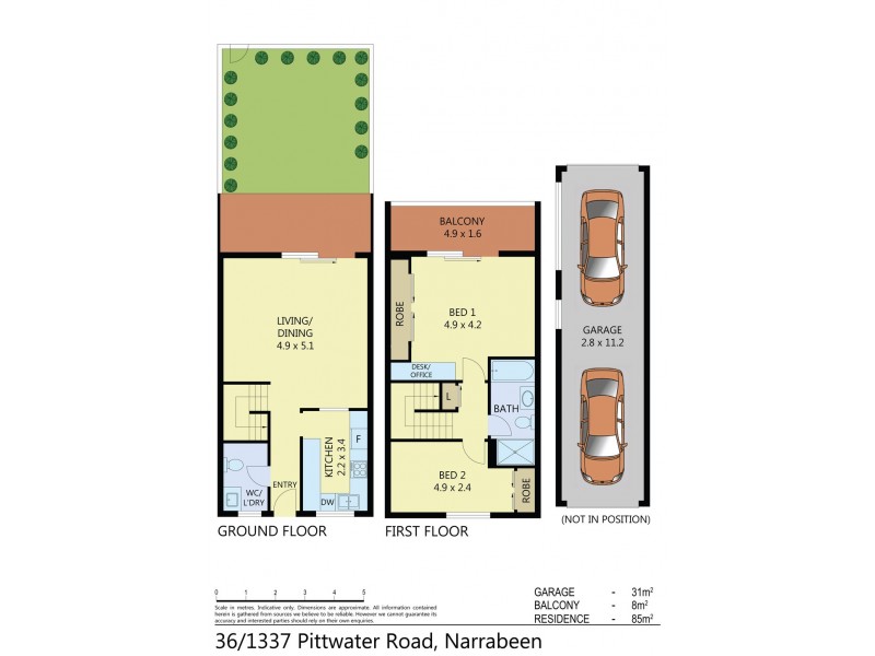 36/1337-1347 Pittwater Road, Narrabeen NSW 2101 Floorplan