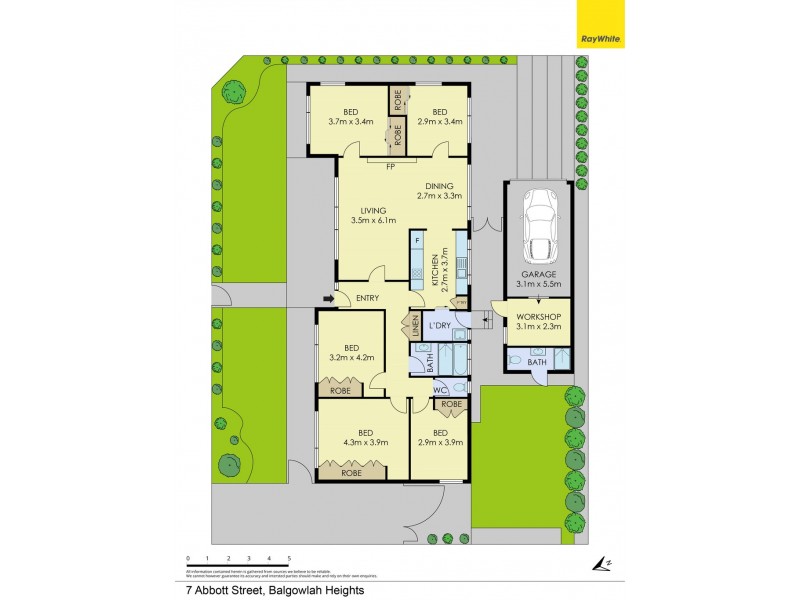 7 Abbott Street, Balgowlah Heights NSW 2093 Floorplan