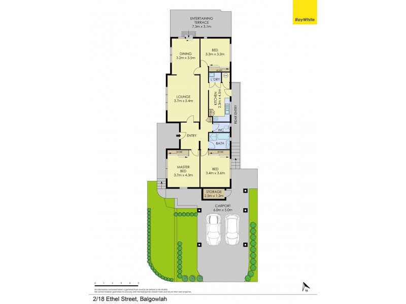 2/18 Ethel Street, Balgowlah NSW 2093 Floorplan