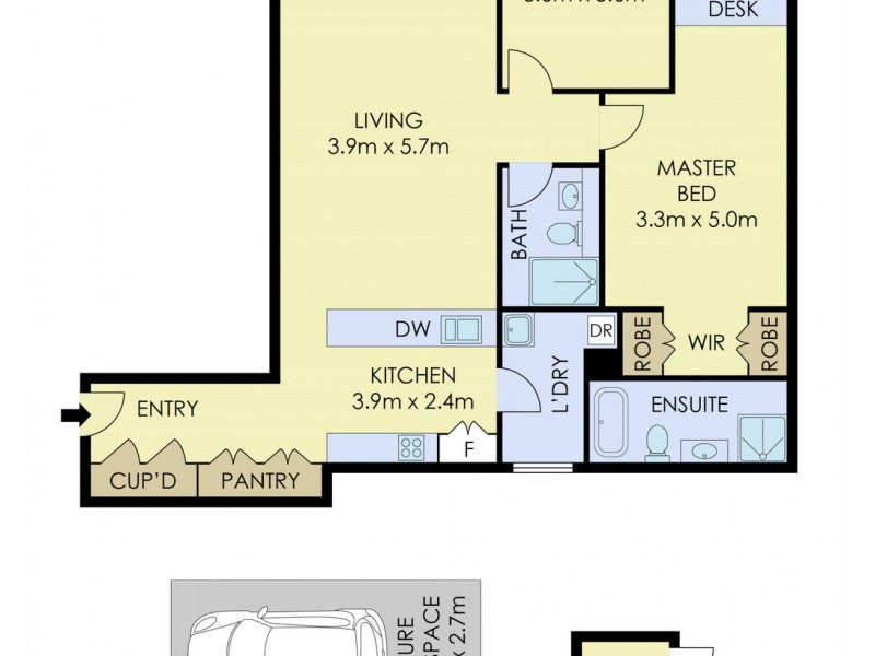 105/2 West Promenade, Manly NSW 2095 Floorplan