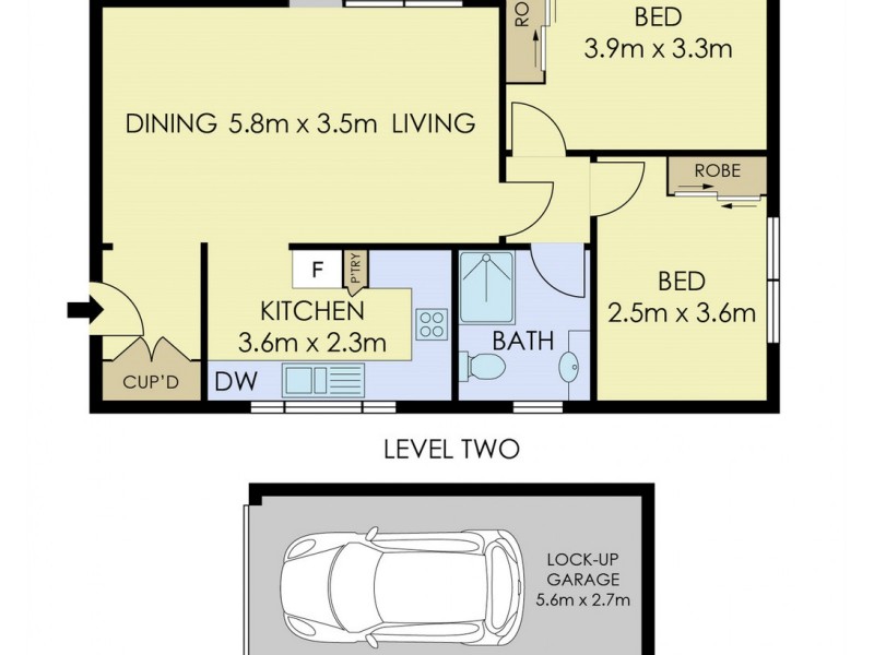 30/480 Military Road, Mosman NSW 2088 Floorplan