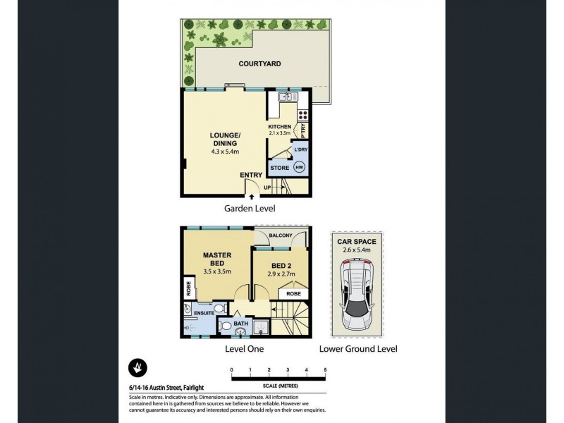 6/14 Austin Street, Fairlight NSW 2094 Floorplan