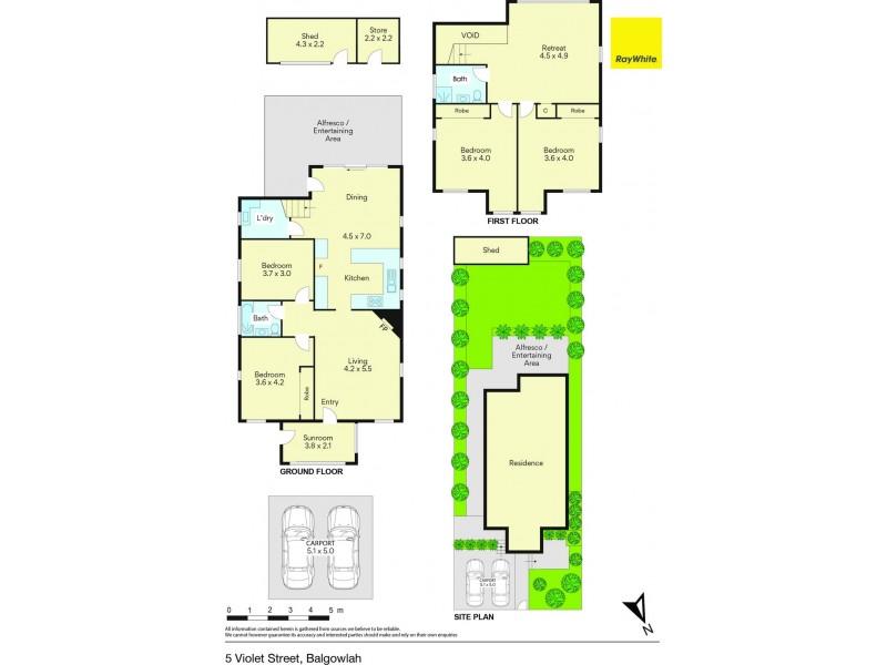 5 Violet Street, Balgowlah NSW 2093 Floorplan