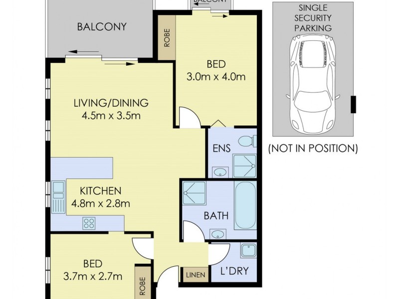 10/43 Roseberry Street, Manly Vale NSW 2093 Floorplan