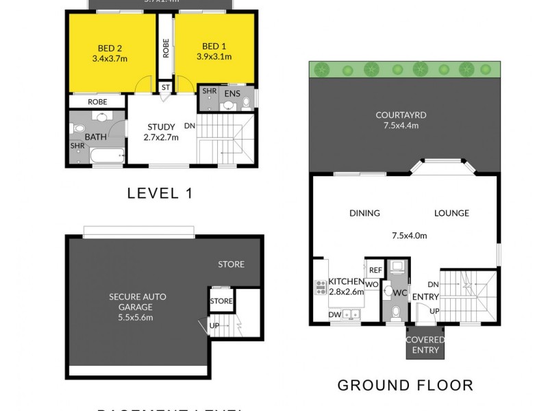 1/87 West Street, Balgowlah NSW 2093 Floorplan