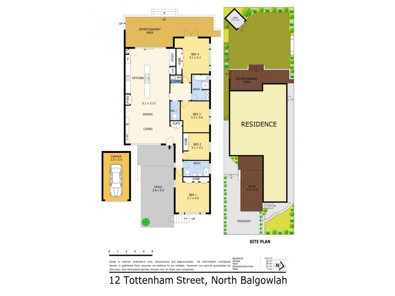 12 Tottenham Street, North Balgowlah NSW 2093 Floorplan