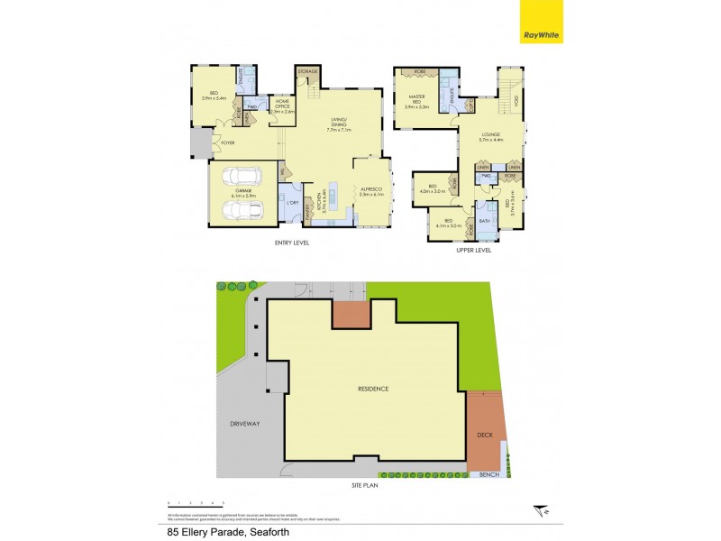 85 Ellery Parade, Seaforth NSW 2092 Floorplan