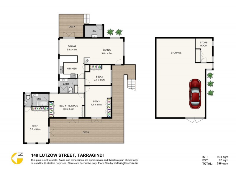 148 Lutzow Street, Tarragindi QLD 4121 Floorplan