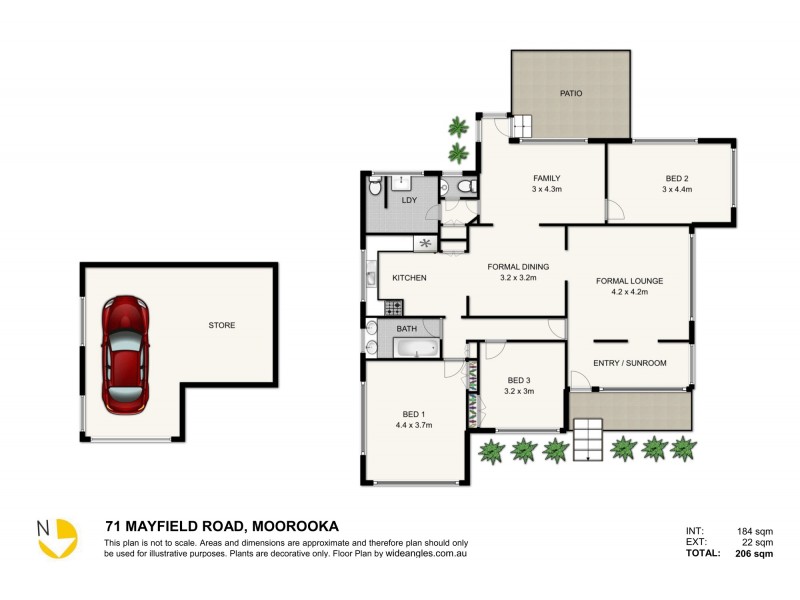 71 Mayfield Road, Moorooka QLD 4105 Floorplan