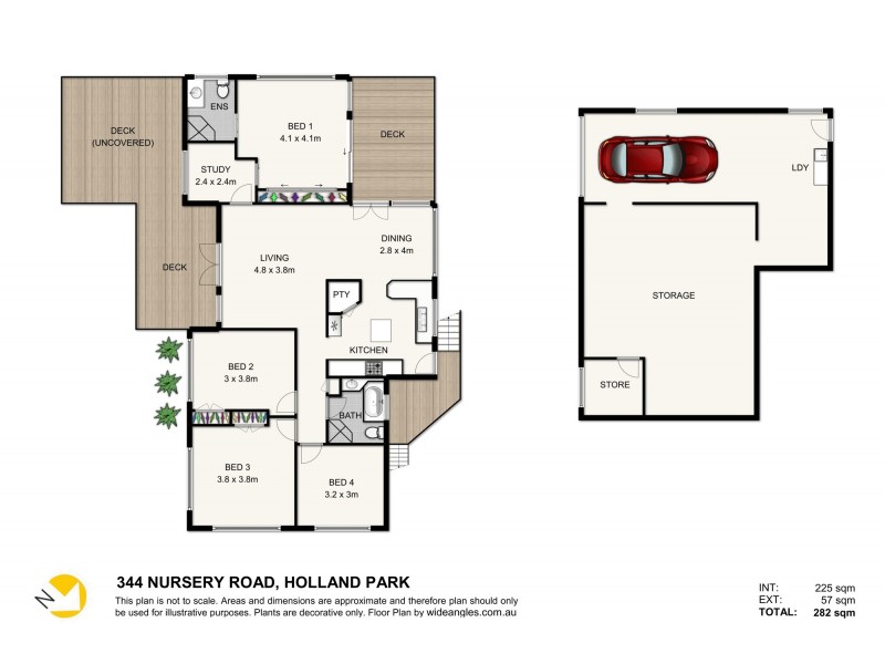 344 Nursery Road, Holland Park QLD 4121 Floorplan