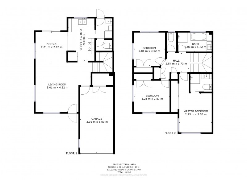 36/2 Denison Court, Capalaba QLD 4157 Floorplan