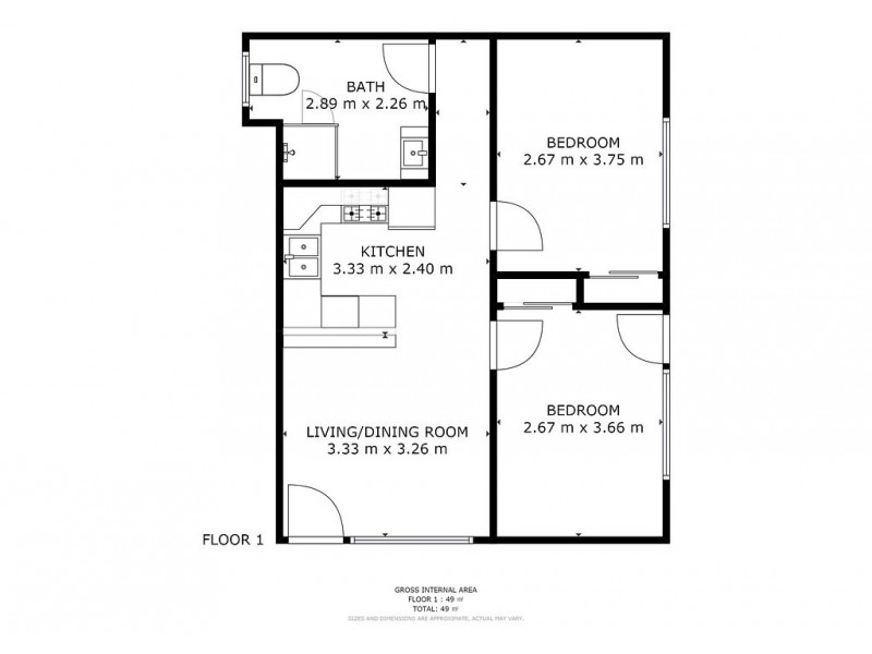 5/288 Cornwall Street, Greenslopes QLD 4120 Floorplan