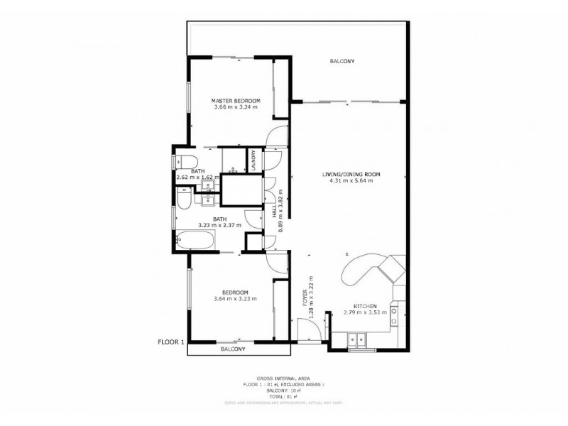 8/19 Pratt Street, Enoggera QLD 4051 Floorplan