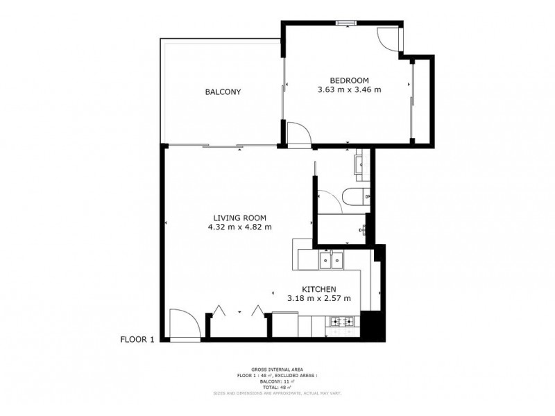 17/61 Ludwick Street, Cannon Hill QLD 4170 Floorplan