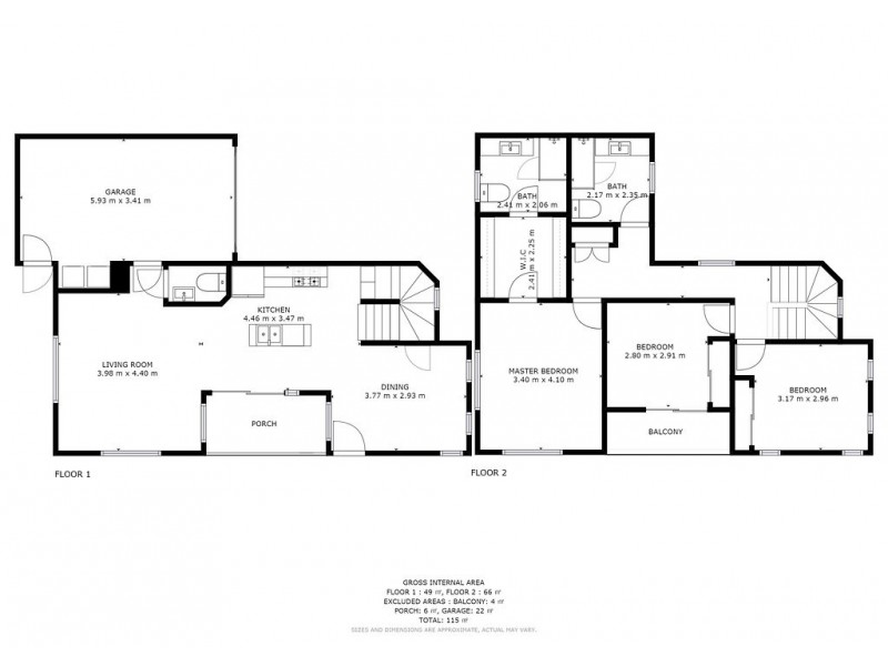 1/27 Barrymore Street, Everton Park QLD 4053 Floorplan