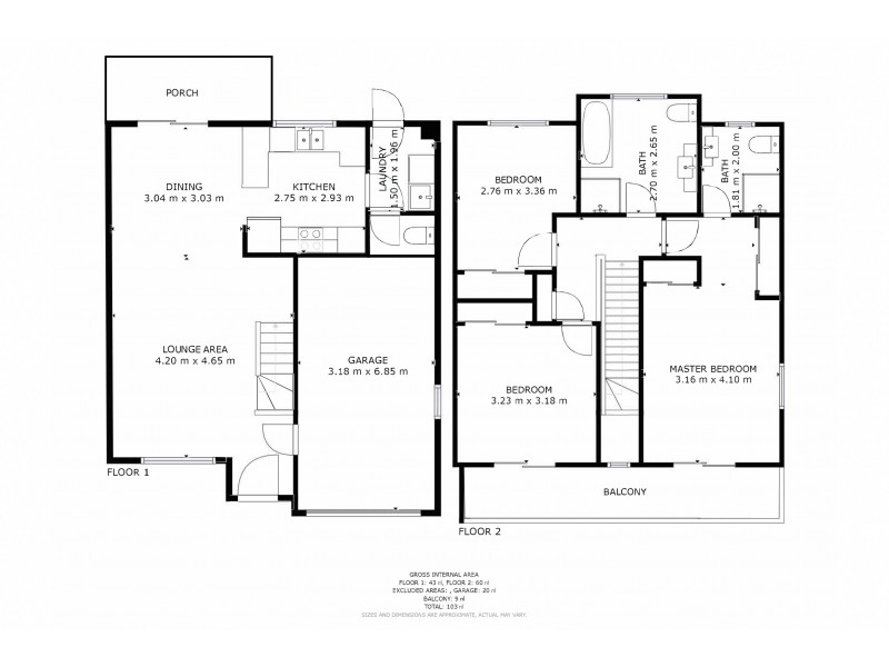 22/519 Tingal Road, Wynnum QLD 4178 Floorplan
