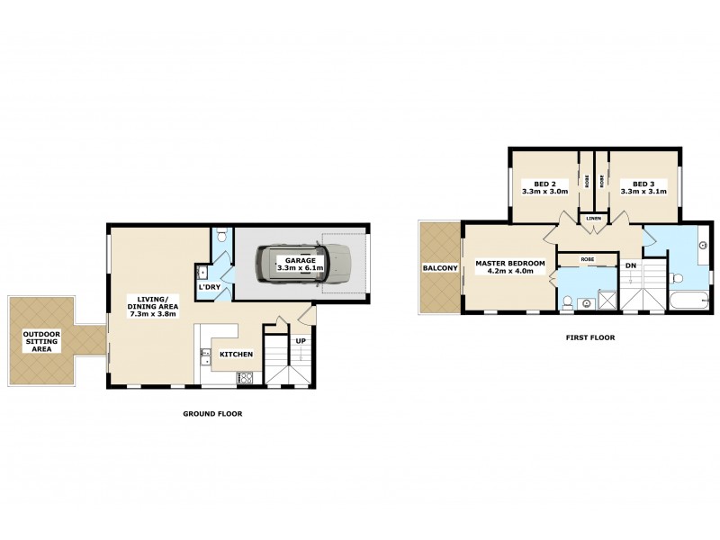 3/21-29 Cunard Street, Holland Park QLD 4121 Floorplan