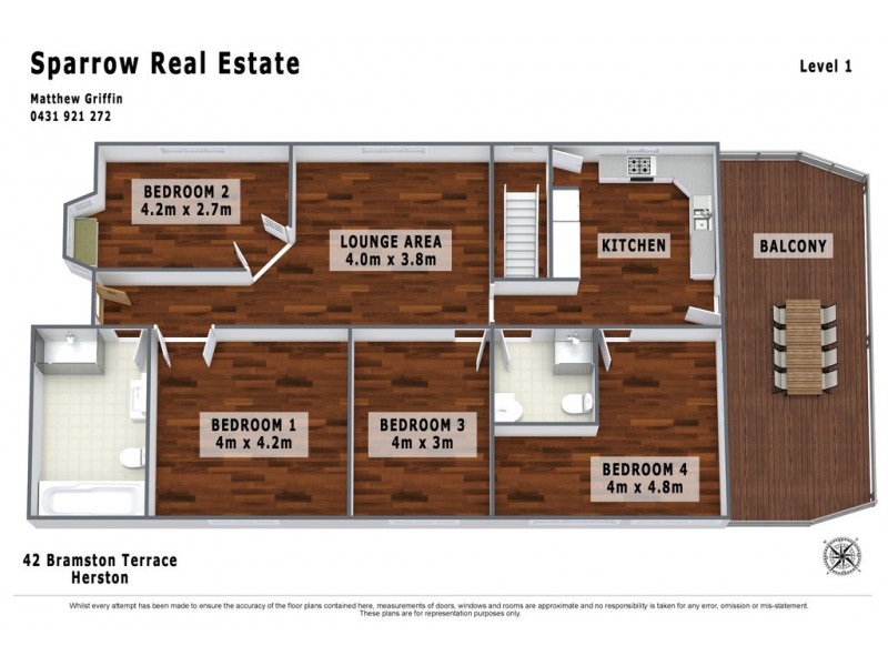 42 Bramston Terrace, Herston QLD 4006 Floorplan